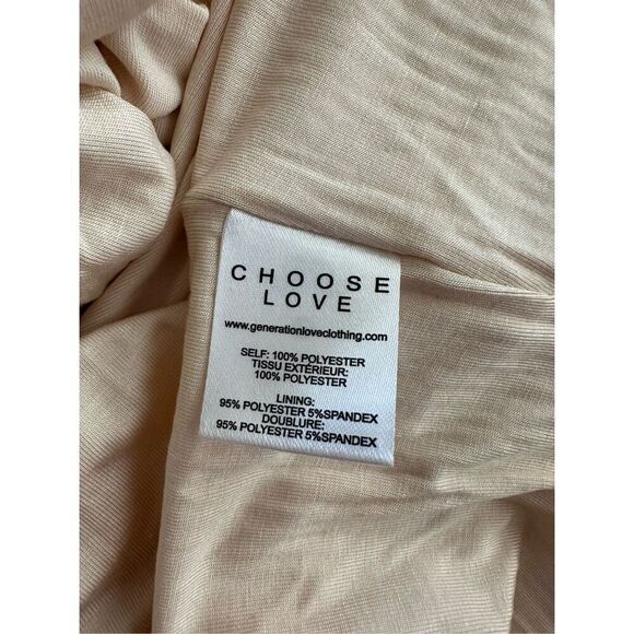 Generation Love Donna Sequin Dress in Shell Size S - Picture 7 of 8